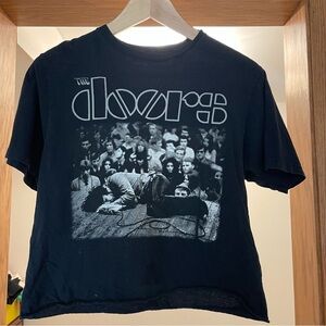 Black The Doors Graphic T-Shirt
